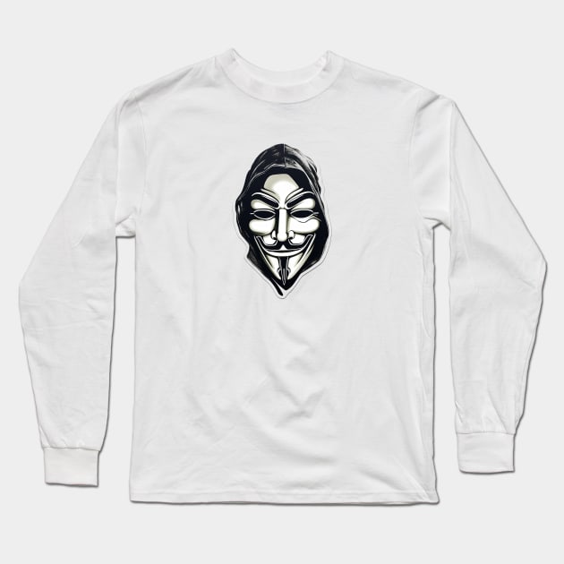 Anon Long Sleeve T-Shirt by Digitalys Studios